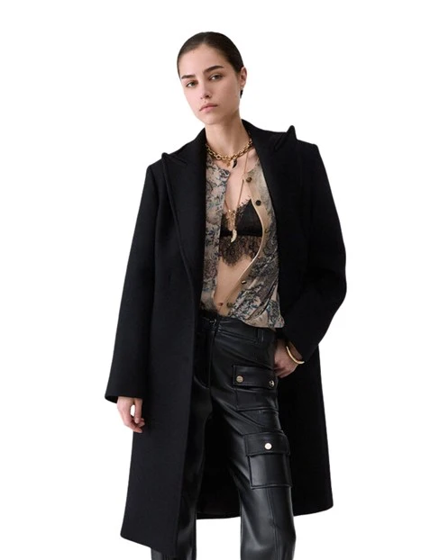 CAPPOTTO LUNGO IN LANA DONNA