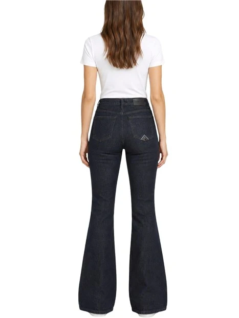 JEANS A ZAMPA IN DENIM DONNA BLU SCURO