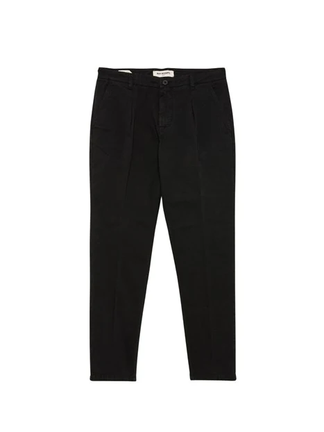 PANTALONI CHINO CON PENCES UOMO NERO