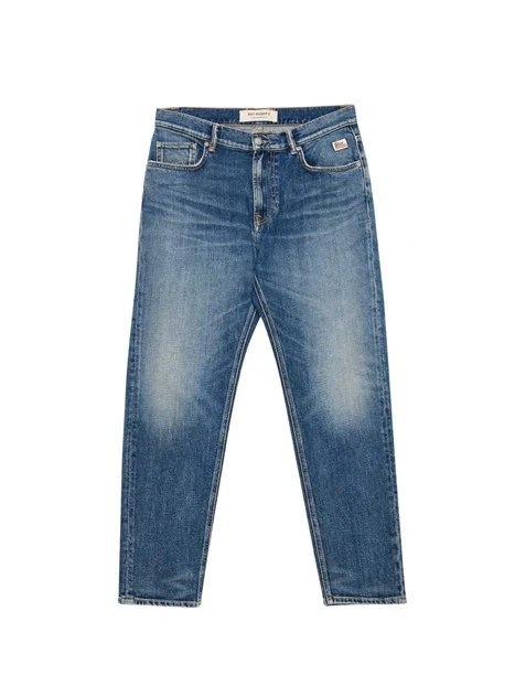 JEANS REGULAR DAPPER IN DENIM STRETCH UOMO BLU
