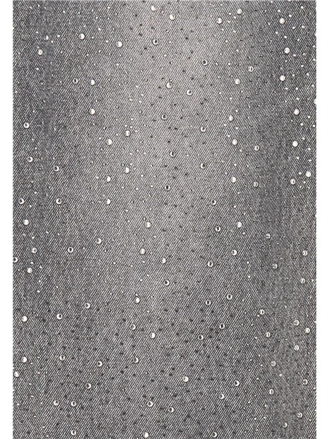 JEANS PALAZZO CON STRASS DONNA GRIGIO