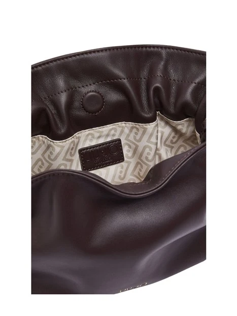 BORSA A SPALLA CON COULISSE DONNA ROSSA