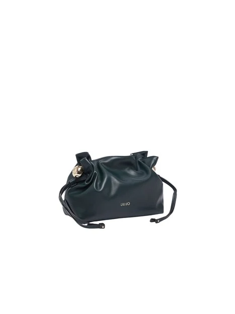 BORSA A SPALLA CON COULISSE DONNA VERDE