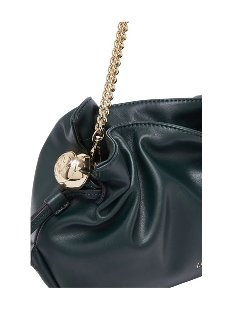 BORSA A SPALLA CON COULISSE DONNA VERDE