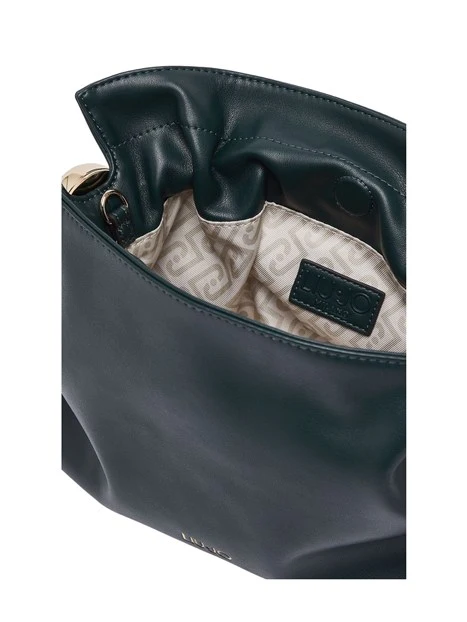 BORSA A SPALLA CON COULISSE DONNA VERDE