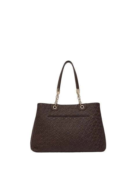 BORSA SHOPPING IN SIMILPELLE DONNA MARRONE