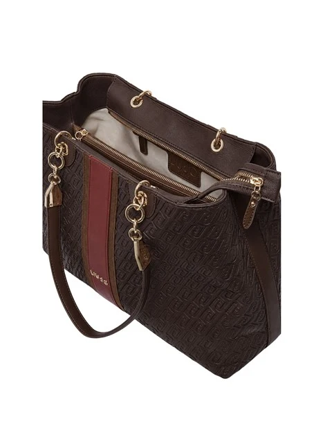 BORSA SHOPPING IN SIMILPELLE DONNA MARRONE