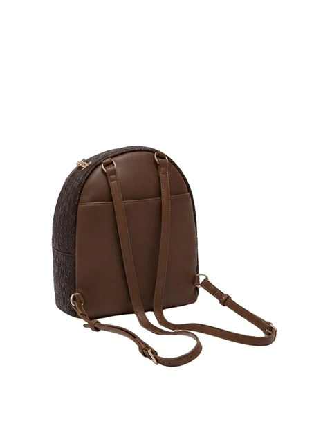 ZAINO CON LOGO MONOGRAM DONNA MARRONE
