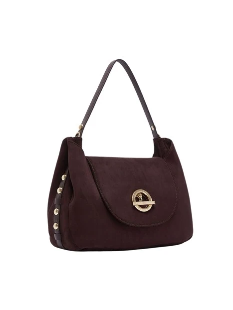 BORSA A MANO IN MICROFIBRA DONNA ROSSA