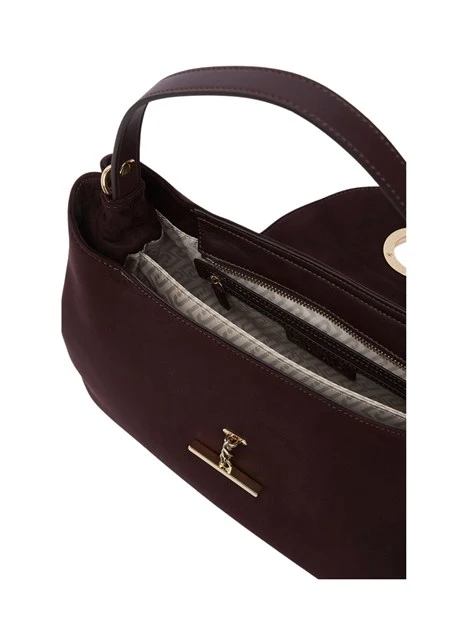 BORSA A MANO IN MICROFIBRA DONNA ROSSA