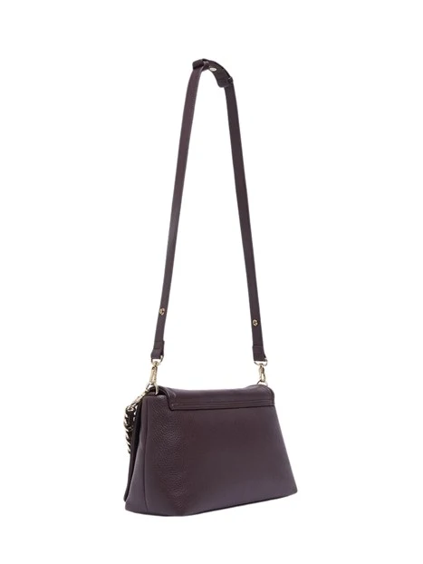 BORSA A SPALLA TRAPUNTATA DONNA ROSSA