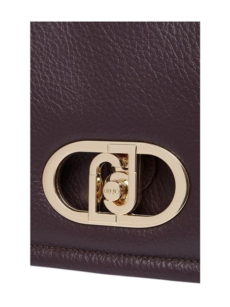 BORSA A SPALLA TRAPUNTATA DONNA ROSSA