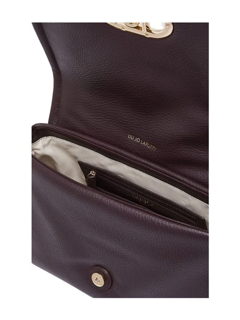 BORSA A SPALLA TRAPUNTATA DONNA ROSSA