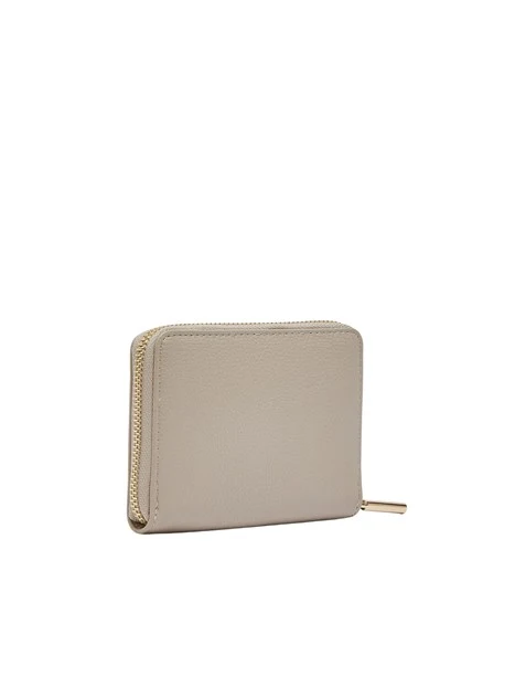 PORTAFOGLI PICCOLO CON LOGO DONNA BEIGE