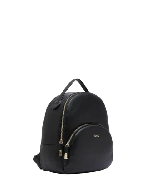 ZAINO CON LOGO DONNA NERO