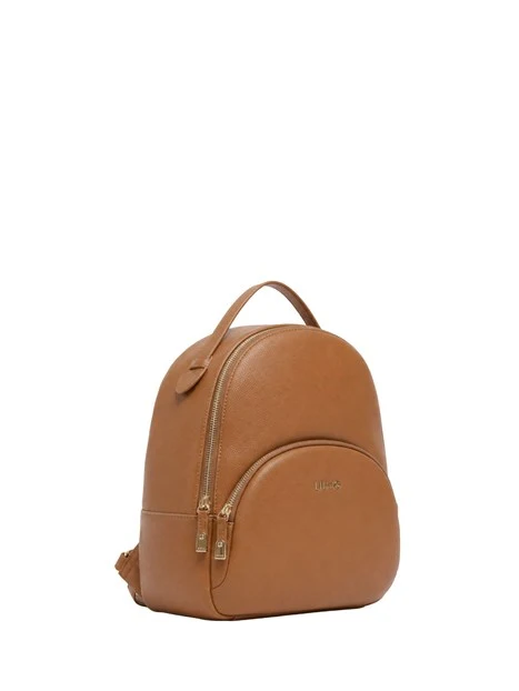 ZAINO CON LOGO DONNA BEIGE