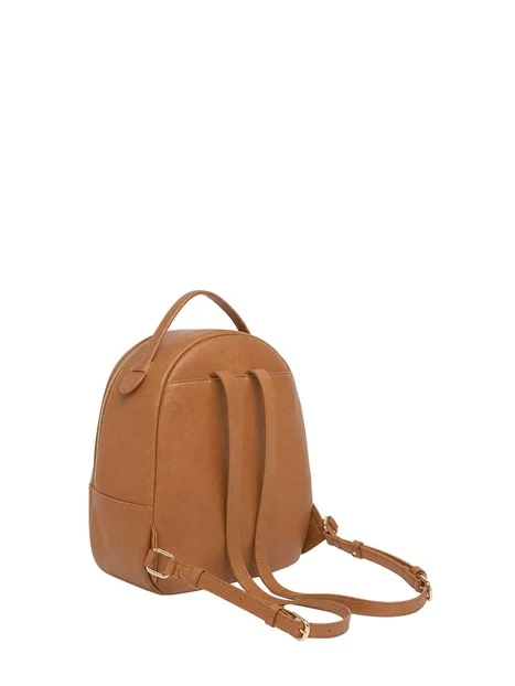 ZAINO CON LOGO DONNA BEIGE