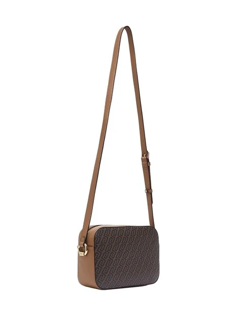 BORSA A TRACOLLA MEDIA MONOGRAM DONNA BEIGE
