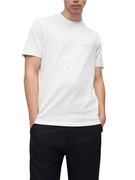 T-SHIRT SLIM GYM FIT UOMO BIANCA