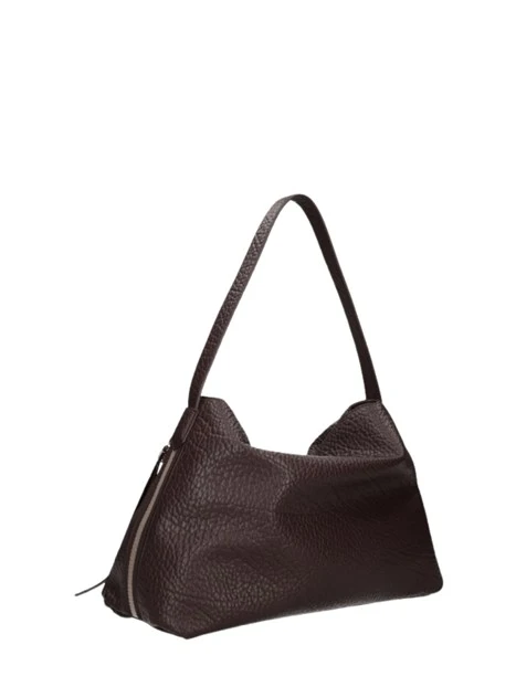 BORSA A SPALLA HOBO EFFETTO BOTTALATO DONNA BORDEAUX
