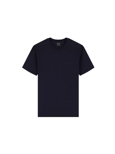 T-SHIRT SLIM GYM FIT UOMO BLU SCURO