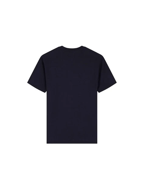 T-SHIRT SLIM GYM FIT UOMO BLU SCURO