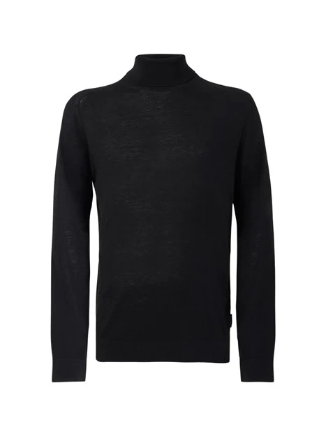 MAGLIA DOLCEVITA CLASSICA UOMO NERA
