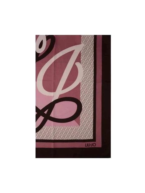 FOULARD 2F6068T2745 LOGO MONOGRAM DONNA BORDEAUX