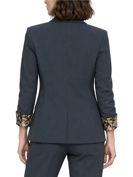 BLAZER SARTORIALE SFIANCATO DONNA GRIGIO