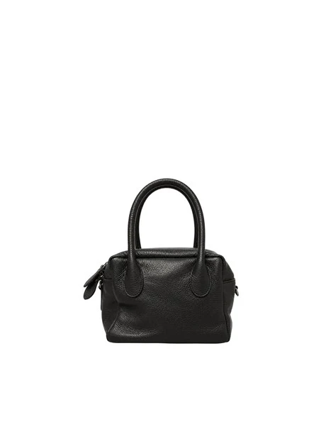 BORSA A MANO PICCOLO BAULETTO IN PELLE DONNA NERO