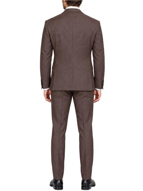 COMPLETO CON GIACCA MONOPETTO SARTORIALE UOMO MARRONE