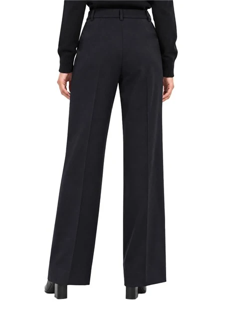 PANTALONI PALAZZO  SARTORIALI DONNA BLU NAVY