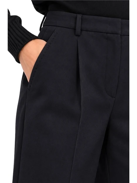 PANTALONI PALAZZO  SARTORIALI DONNA BLU NAVY