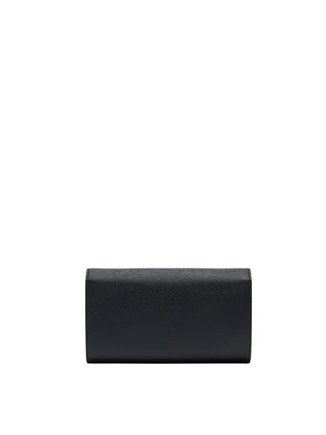 PORTAFOGLIO POCHETTE CON TRACOLLA DONNA NERO