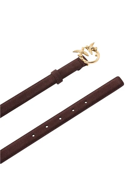 CINTURA IN SUEDE CON FIBBIA LOVE BIRDS DONNA BORDEAUX