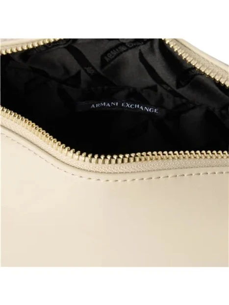 BORSA A SPALLA CON TRACOLLA REMOVIBILE DONNA AVORIO