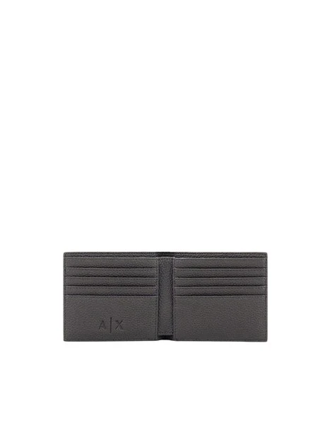 PORTAFOGLIO BIFOLD PORTA CARTE UOMO ANTRACITE