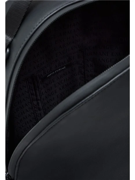 ZAINO MINIMAL CON ZIP VERTICALE UOMO NERO