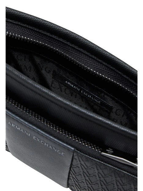 POCHETTE CON CINTURINO UOMO NERA