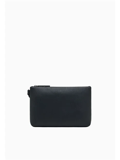 POCHETTE CON LOGO FRONTALE UOMO NERA