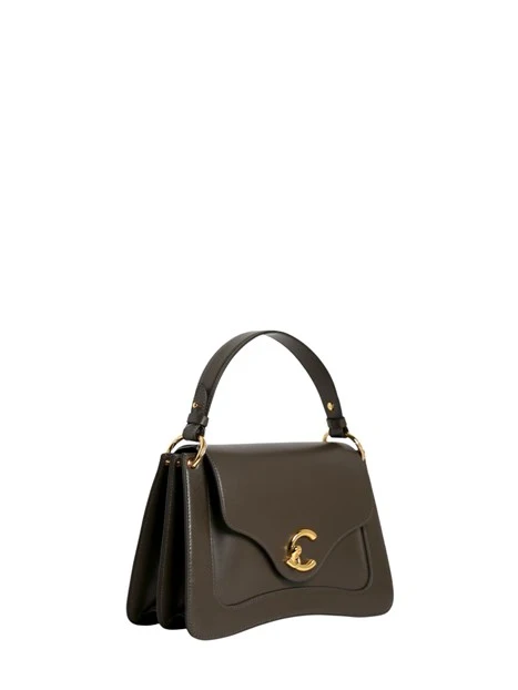 BORSA A MANO E1SSK180121 C-ME CALF DONNA FANGO