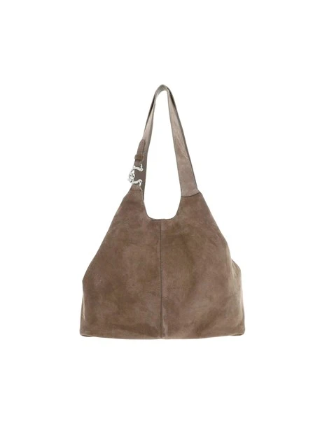 BORSA SHOPPING IN CAMOSCIO CON ASTUCCIO DONNA TORTORA