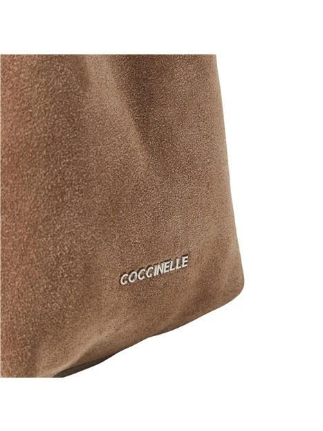 BORSA A MANO IN CAMOSCIO CON ASTUCCIO DONNA TORTORA
