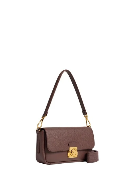 BORSA A SPALLA E1U4K120201 C-ME LOCK DONNA BORDEAUX