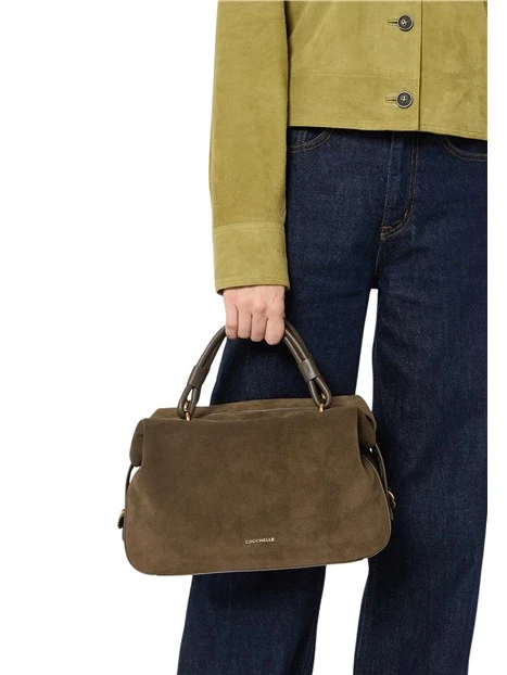 BORSA A MANO E1VEQ180201 LIZZIE DONNA FANGO