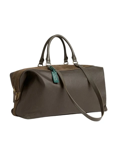 BORSA SHOPPING IN MISTO PELLE DONNA MARRONE