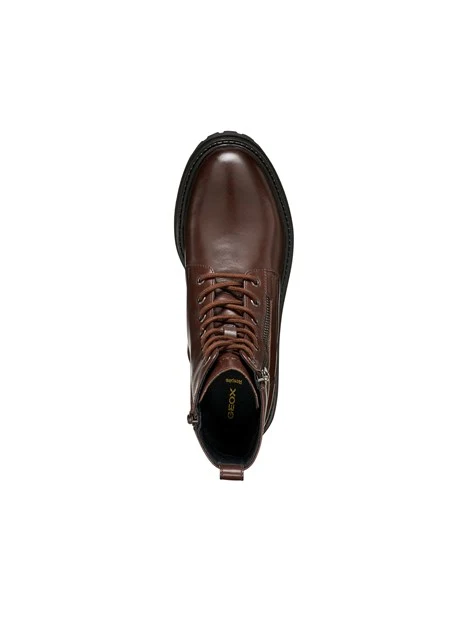ANFIBI CON ZIP LATERALE UOMO MARRONE