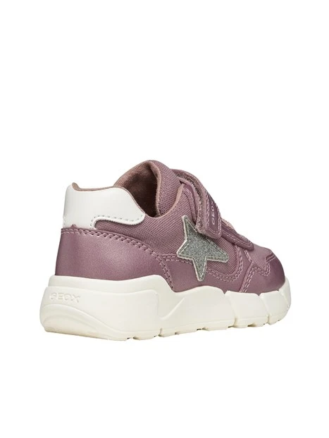 SNEAKERS PLATFORM A STRAPPO BAMBINA ROSA