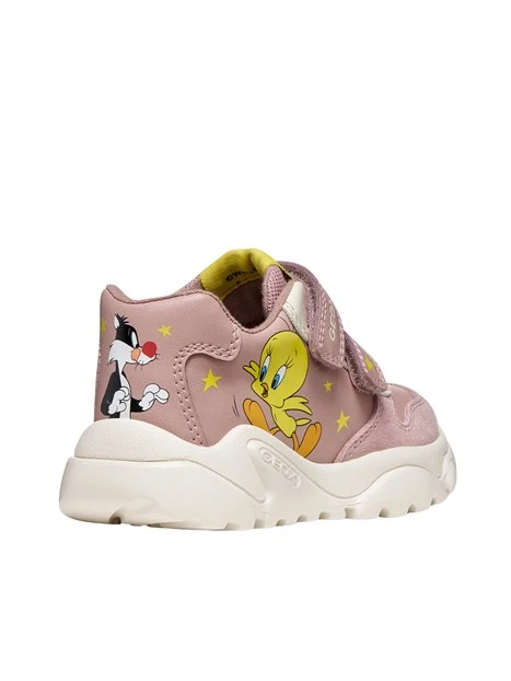 SNEAKERS PLATFORM B665QA05422 A STRAPPO BAMBINA ROSA