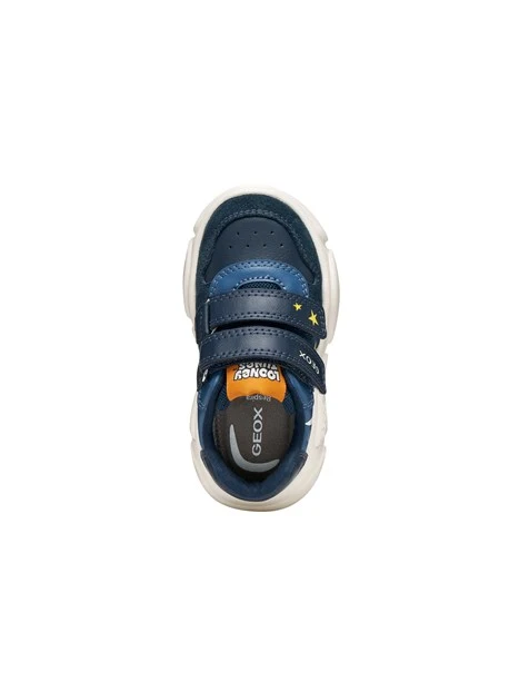 SNEAKERS PLATFORM A STRAPPO B665RA05422 BAMBINO BLU